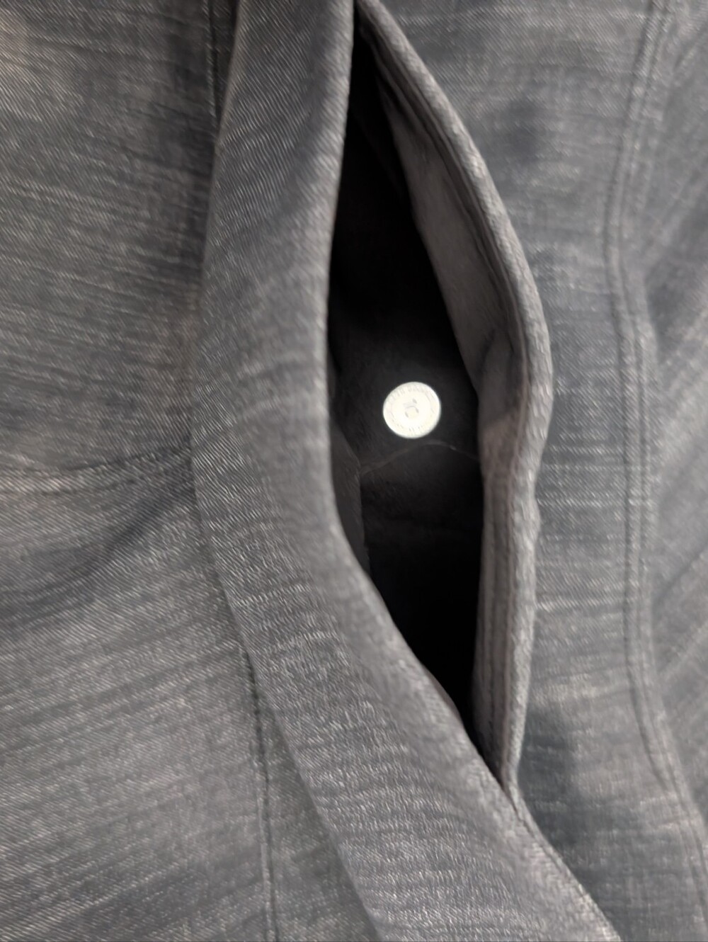 Lululemon Here to There High-Rise 7/8 Pant Trouser Crosshatch Texture Black  10 - Picture 8 of 10